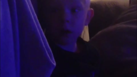 Toddler attacks Dad when he sings “his” Frozen song