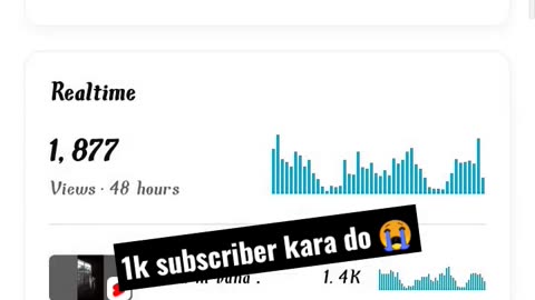 1k subscriber complete kara do 🙏😭 #youtubeshorts #shortvideo #shorts