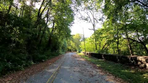 Biking Cliff Drive Kansas City MO