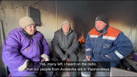 Residents of Avdeevka Tell Their Story