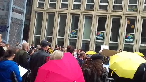 Den Haag vandaag demonstration