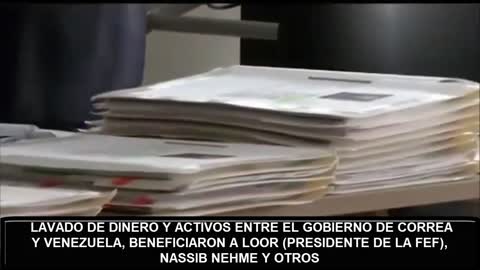 LAVADO DE DINERO Y ACTIVOS ENTRE RAFAEL CORREA Y VENEZUELA, BENEFICIARON A NEHME Y A OTROS