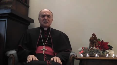 Monsignor Viganò Messaggio spirituale per il Natale 2021