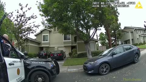 Body-camera video shows police officer fatally shooting man in home