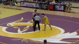 Wrestling, Bo Thompson - A.C. Reynolds HS, Match in Cherokee, NC