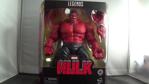 Unboxing The Red Hulk