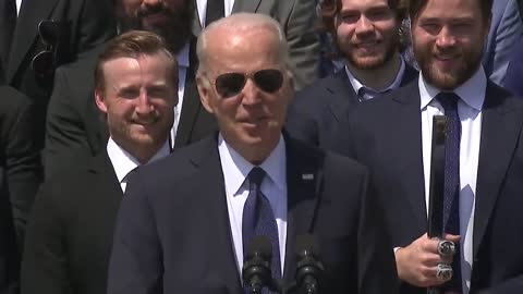 Biden calls NHL Commissioner Gary Bettman "Gary Batman"