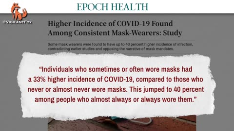 We were told that masks save lives, but it turns out the exact opposite is true.
