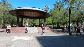 Plaza de Armas in Santiago, Chile