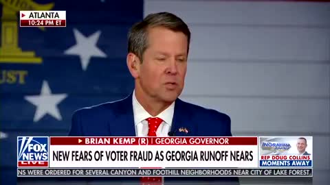 Georgia Governor Calls for Signature Audit of State's Election Results