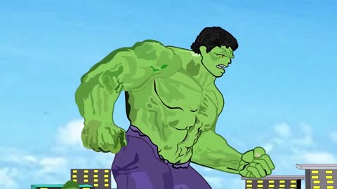Evolution Of Godzilla _ Giant Hulk vs Whale Godzilla _ Godzilla Animation Cartoon _ ANIMATION SKILL