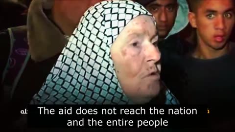 Old Gaza Woman Fact-Checks A Biased Al Jazeera Reporter