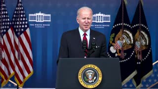 Biden: "Grocery stores are well-stocked with turkey and everything else you need for Thanksgiving."