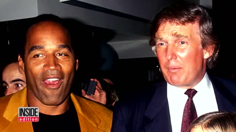 Inside Edition 'Exposes' How Donald Trump and O.J. Simpson 'Used To Be Buddies'