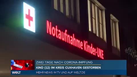 12 jarig kind uit Cuxhaven overleden na vaccinatie.