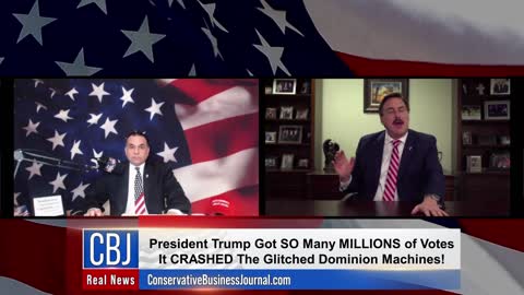 Mike Lindell, MyPillow CEO & Inventor, UNLEASHES about the Election Fraud on John Di Lemme's *The Biden Scam - Election 2020* CBJ Real News Podcast Show