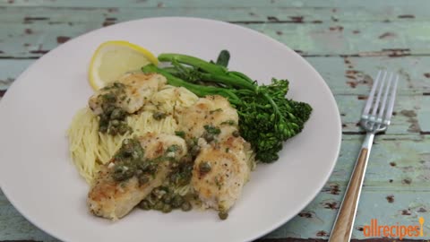 Piccata with lemon chicken