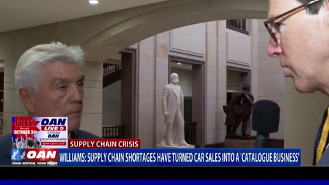 Rep. Williams: Supply chain shortages have turned car sales into a 'catalogue business'