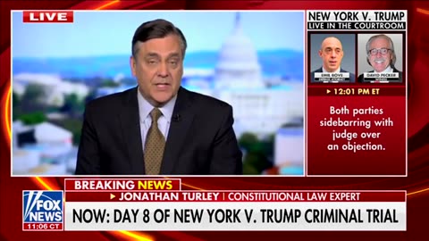 Jonathan Turley Says Alvin Bragg's Case Against Trump Is 'Collapsing' After David Pecker Testimony