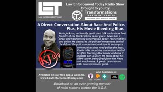 A Direct Conversation About Race And Police. Plus, His Movie Bleeding Blue.