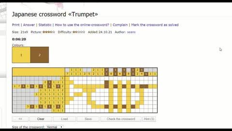 Nonograms - Trumpet