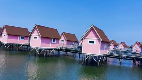 Beautiful and colourful house in Europe Amazing Water pool