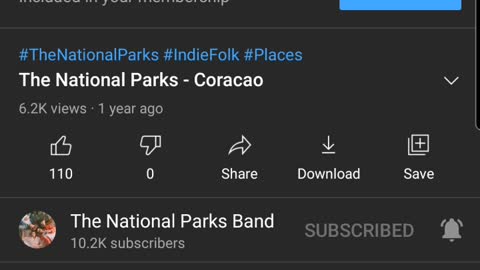 Coracao | The National Parks | When the spreading light consumes the dark