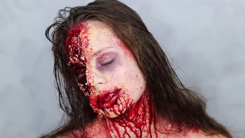 THE WALKING DEAD ZOMBIES - Makeup Tutorial 2022