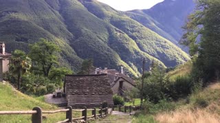 Village in the mountains