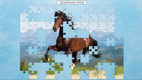 Andalusian Horse Jigsaw Puzzle Online