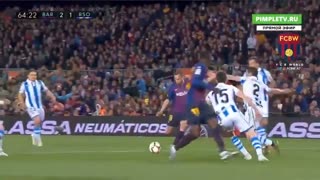 Gol de Jordi Alba vs Real Sociedad