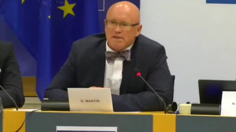 Dr. David Martin addressing the European Parliament