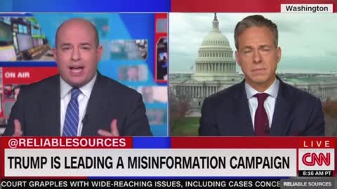 CNN's Brian Stelter Worries Journalists Aren't Negative Enough on Trump