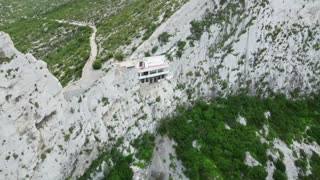 Incredible Inclined House Footage in Mountain captured By Drone