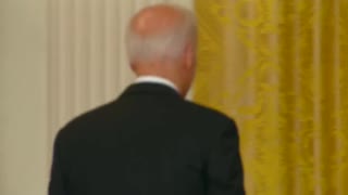 Biden RUNS AWAY from Press After Speech on Afghanistan