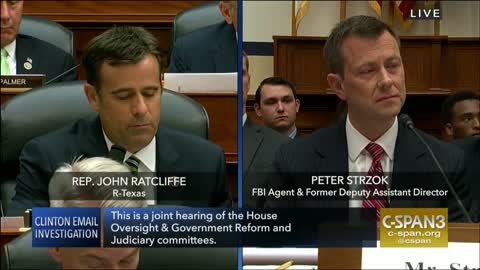 Ratcliffe rips Strozk: Except for 50,000 texts about ‘f***ing’ Trump