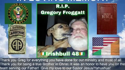R.I.P. Special Tribute To Sgt. Greg Froggatt