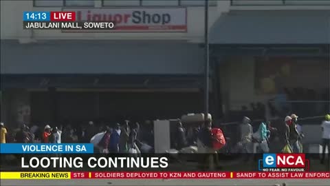 South African Looting Malls