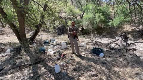 Luis Pozzolo On Border Standing In Raul Grijalva's Kitchen