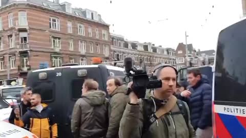 Veteraan geslagen tijdens Wandeling door Amsterdam 2januari 2022