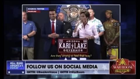 Kari Lake shuts down journalist’s propaganda