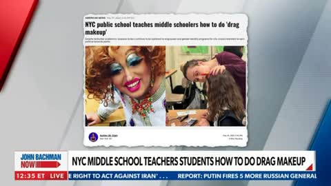 The Post Millennial’s Ashley St. Clair on NYC public school teaching middle schoolers how to do "drag makeup"