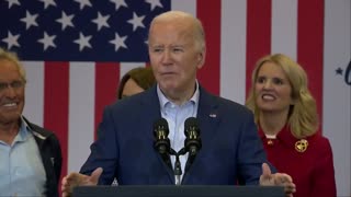 Look!!! Joe is campaigning for Trump!!!