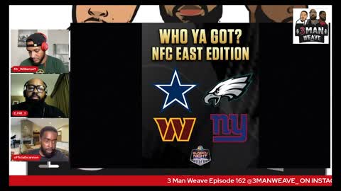 NFC East Segment - Episode 162 Anonymously Watching