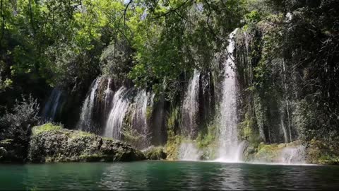 Beautiful Waterfall Meditation Sounds - White Noise