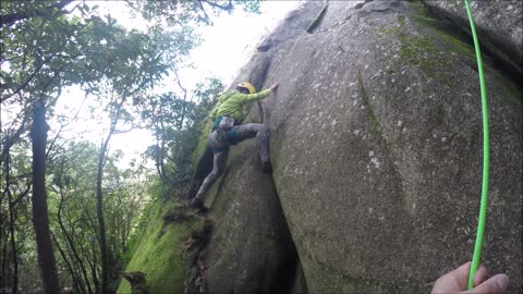 Primeira escalada da Helena