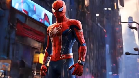 🕷️🎮 Epic Spider-Man Game Music Video! 🎶 Swing into Action with Spidey! 🚀 #Shorts