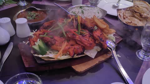 Delicious Chicken tandoori.