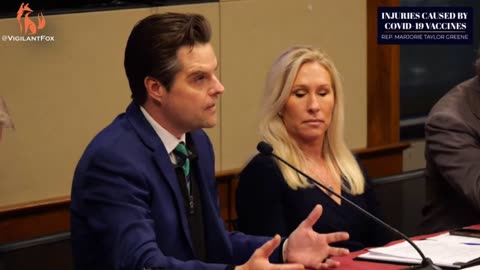 Rep. Matt Gaetz Accuses Committee Members of Being 'Bought and Paid for By Big Pharma'
