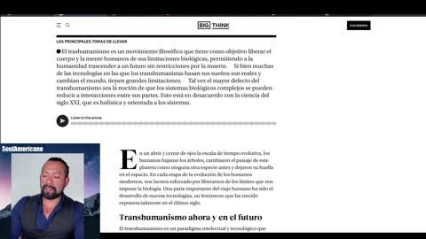 Transhumanismo y Nuestro Futuro